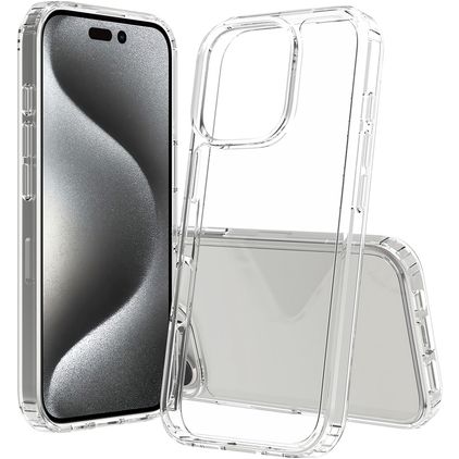 Mobigear Crystal Durchsichtig iPhone 16 Pro Hülle Hardcase Backcover - Transparent