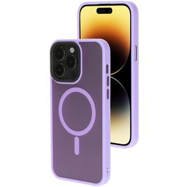 Mobiparts Hardcover iPhone 14 Pro Max MagSafe Hülle Hardcase Backcover - Satin Lila