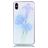 Mobigear Design iPhone XS Max Hülle Flexibles TPU Backcover - Lila Blume