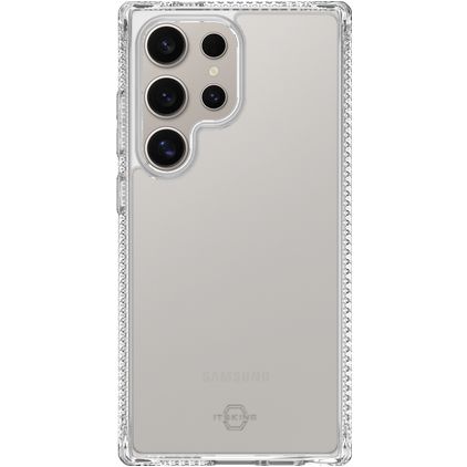 ITSKINS Level 2 SpectrumClear R Durchsichtig Samsung Galaxy S25 Ultra Hülle Flexibles TPU Backcover Stoßfest - Transparent