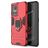 Mobigear Armor Ring Realme GT Neo 3 Hülle Hardcase Backcover Stoßfest mit Ringhalter - Rot