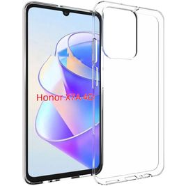 Mobigear Basics Durchsichtig HONOR X7A Hülle Flexibles TPU Backcover - Transparent
