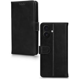 Mobilize Premium Gelly iPhone 17 Hülle Klapphülle Geldbörse - Schwarz