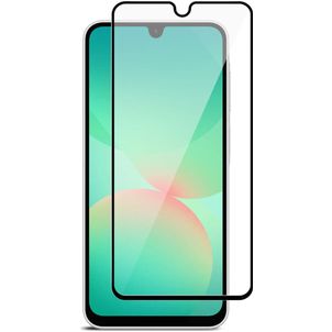 Mobigear Premium Samsung Galaxy A26 Panzerglas Gehärtetes Glas Displayschutz - Hüllenfreundlich - Schwarz