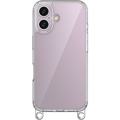 Mobigear Bungy iPhone 16 Hardcase Backcover - Silber