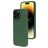 Mobiparts iPhone 14 Pro Silikon Hülle Backcover - Forest Green