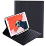 Mobigear Keys iPad Air 4 (2020) Hülle QWERTY Bluetooth Tastatur Klapphülle + Stifthalter - Schwarz