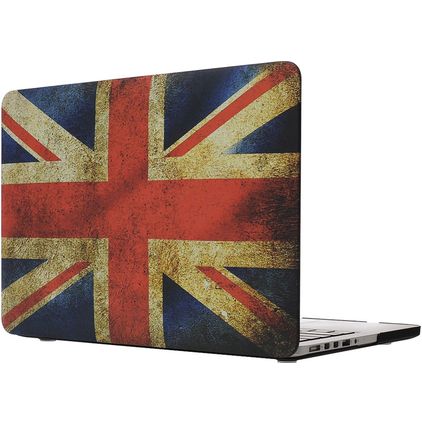 Mobigear Design MacBook Pro 13 Zoll (2012-2015) Hardcase Hülle MacBook Case - UK Flag - Model A1425 / A1502