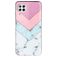 Mobigear Marble Huawei P40 Lite Hülle Flexibles TPU Backcover - Dreifarbig