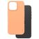 CARE by PanzerGlass Fashionable iPhone 16 Pro Max Silikon MagSafe Hülle Backcover - Peachy