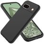 Mobigear Colors Google Pixel 8a Hülle Flexibles TPU Backcover - Schwarz