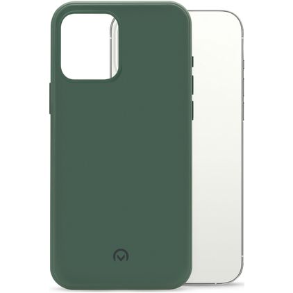 Mobilize Rubber Gelly iPhone 13 Pro Max Hülle Flexibles TPU Backcover - Matt Green