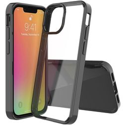 Mobigear Crystal iPhone 13 Mini Hülle Hardcase Backcover - Schwarz