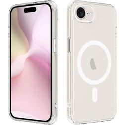 Mobigear Crystal Durchsichtig iPhone 16e MagSafe Hülle Hardcase Backcover - Transparent