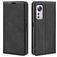 Mobigear Retro Slim Xiaomi 12 Pro Hülle Klapphülle Geldbörse - Schwarz
