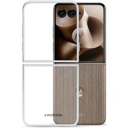 Mobilize Gelly Case Durchsichtig Motorola Razr 60 Ultra Hülle Flexibles TPU Backcover - Transparent