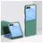 Mobigear Colors Samsung Galaxy Z Flip 7 Hülle Hardcase Backcover - Grün