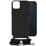 Mobilize Lanyard Gelly iPhone 14 Plus Flexibles TPU Handykette - Schwarz