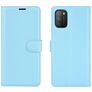 Mobigear Classic POCO M3 Hülle Klapphülle Geldbörse - Blau