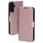 Mobiparts Classic Wallet Samsung Galaxy A15 Klapphülle Portemonnaie - Pink