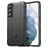 Mobigear Rugged Shield Samsung Galaxy S22 Hülle Flexibles TPU Backcover Stoßfest - Schwarz