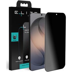 Elite Samsung Galaxy S26 Plus Panzerglas Gehärtetes Glas Displayschutz Privacy - Hüllenfreundlich - Schwarz