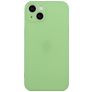 Mobigear Colors iPhone 15 Plus Hülle Flexibles TPU Backcover - Grün