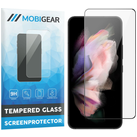 Mobigear Premium Samsung Galaxy S23 Panzerglas Gehärtetes Glas Displayschutz - Hüllenfreundlich - Schwarz
