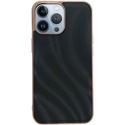 Mobigear Wavy iPhone 14 Pro Max Hardcase Backcover - Schwarz