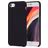 Mobigear Rubber Touch iPhone SE (2020) Silikon Hülle Backcover - Schwarz