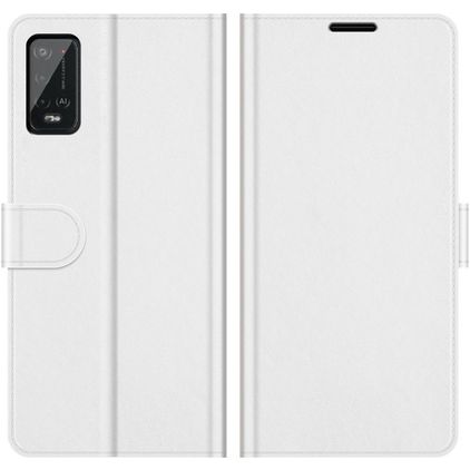 Mobigear Wallet Wiko Power U20 Klapphülle Portemonnaie - Weiß