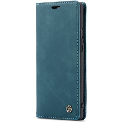 Caseme 013 OnePlus 7 Pro Hülle Klapphülle Geldbörse - Blau