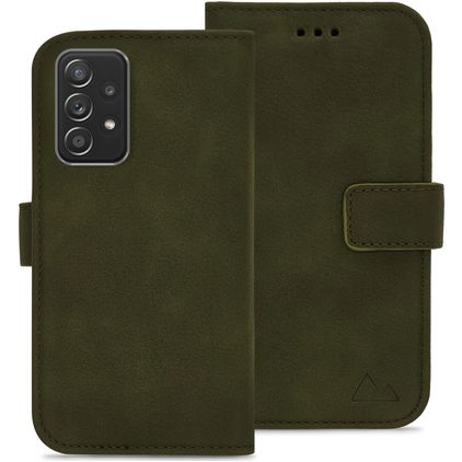My Style Flex Wallet Samsung Galaxy A52 Hülle Klapphülle Geldbörse - Forest Green