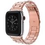 Mobigear Antwerp Edelstahl Apple Watch Armband Faltschließe - 42/41/40/38 mm - Roségold