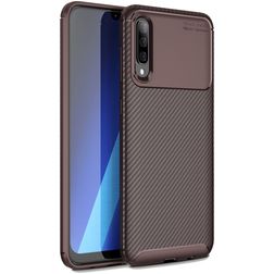 Mobigear Racing OPPO Reno 3 Pro Hülle Flexibles TPU Backcover - Braun