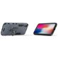 Mobigear Armor Ring iPhone XR Hülle Hardcase Backcover Stoßfest mit Ringhalter - Blau