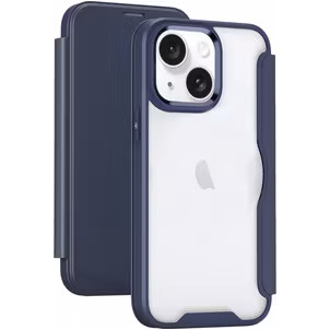Mobigear Smart Fit iPhone 15 Plus Hülle Hardcase Klapphülle - Lila