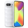Mobigear Bumpy Google Pixel 10a Hülle Flexibles TPU Backcover - Weiß