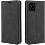 Mobigear Retro Slim Samsung Galaxy Note 10 Lite Hülle Klapphülle Geldbörse - Schwarz