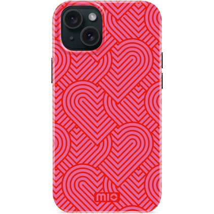 MIO iPhone 15 Plus MagSafe Hülle Hardcase Backcover - Wild Hearts