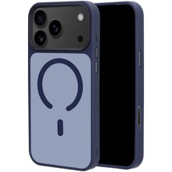 Mobiparts Hardcover iPhone 18 Pro Max MagSafe Hülle Hardcase Backcover - Satin Blue