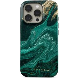 Burga Tough iPhone 16 Pro MagSafe Hülle Hardcase Backcover Stoßfest - Emerald Pool