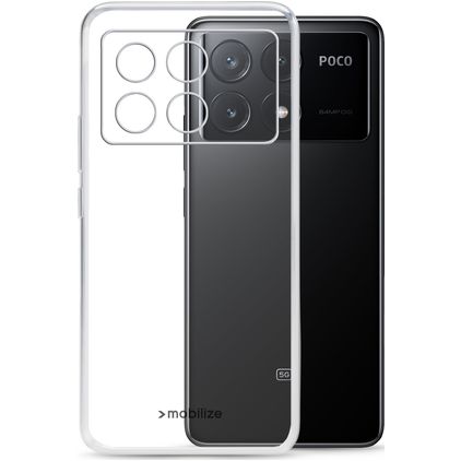 Mobilize Gelly Transparent POCO X6 Pro TPU (flexibel) Backcover - Transparent