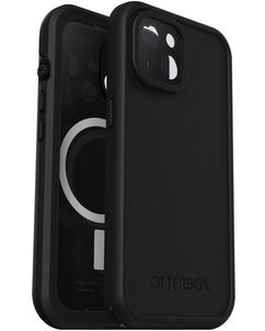 OtterBox Fre iPhone 15 MagSafe Hülle Hardcase Backcover Stoßfest - Schwarz