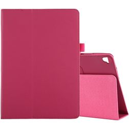 Mobigear Classic iPad 7 (2019) Hülle Klapphülle + Stifthalter - Magenta