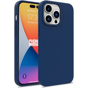 Mobigear Bio iPhone 16 Pro Max Hülle Umweltfreundliches Backcover - Blau