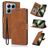 Mobigear Wallet Xiaomi 14T Pro Hülle Klapphülle Geldbörse - Braun