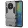 Mobigear Armor Stand Huawei Mate 30 Hülle Hardcase Backcover Stoßfest mit Ständer - Grau