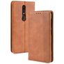 Mobigear Sensation Nokia 4.2 Hülle Klapphülle Geldbörse - Cognac