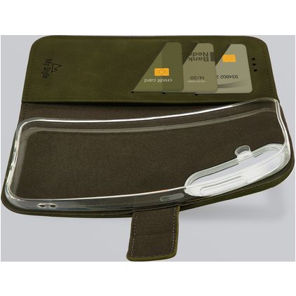 My Style Flex Wallet Samsung Galaxy S26 Plus Hülle Klapphülle Geldbörse - Forest Green